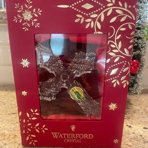Brand new Waterford Crystal Cross Ornament